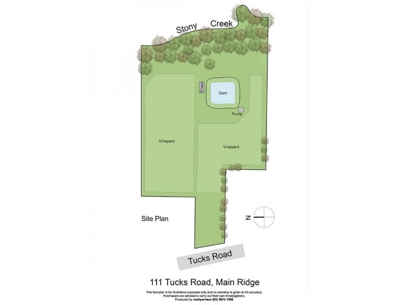 111 Tucks Road, Main Ridge VIC 3928 Floorplan