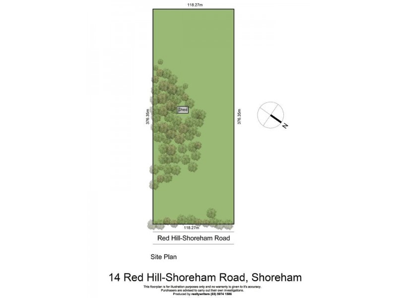 14 Red Hill – Shoreham Road, Shoreham VIC 3916 Floorplan
