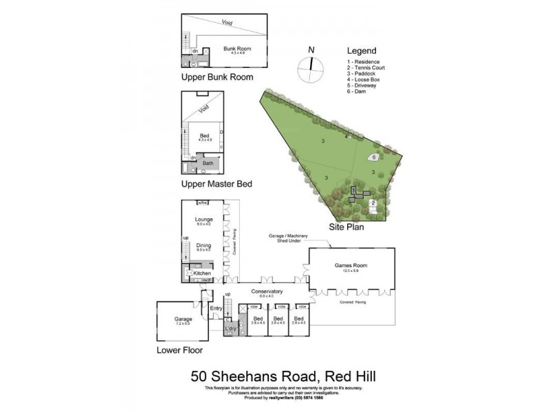 50 Sheehans Road, Red Hill VIC 3937 Floorplan