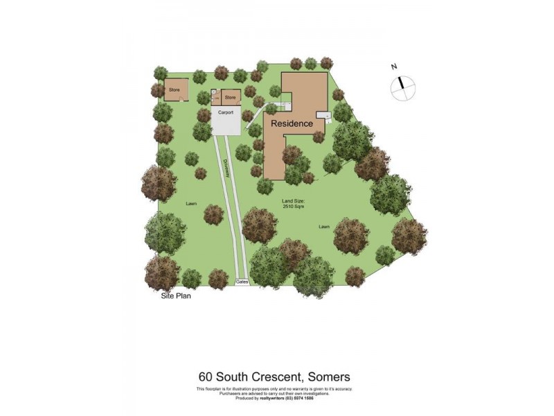 60 South Crescent, Somers VIC 3927 Floorplan