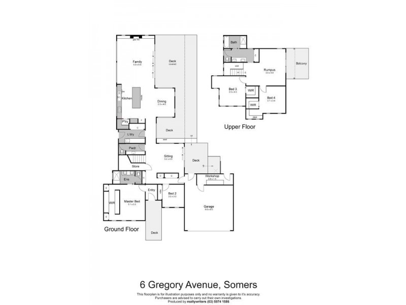 6 Gregory Avenue, Somers VIC 3927 Floorplan