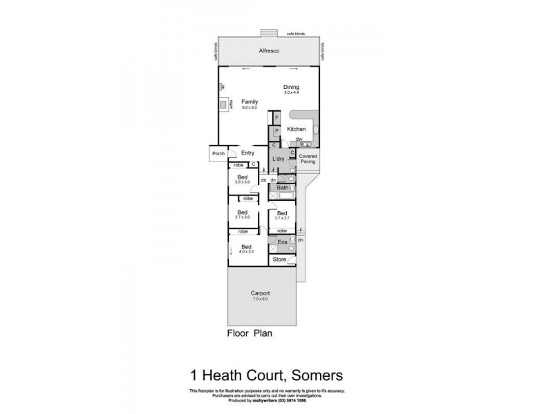 1 Heath Court, Somers VIC 3927 Floorplan