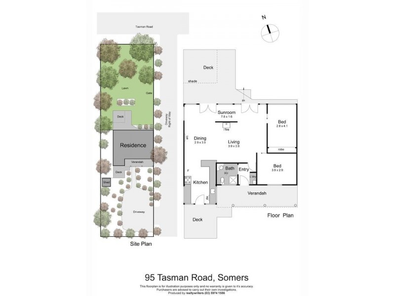 95 Tasman Rd, Somers VIC 3927 Floorplan