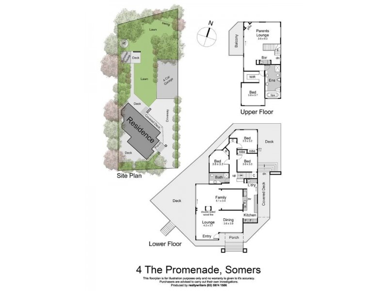 4 The Promenade, Somers VIC 3927 Floorplan