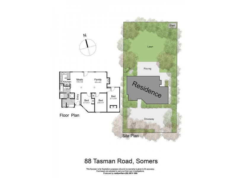 88 Tasman Rd, Somers VIC 3927 Floorplan
