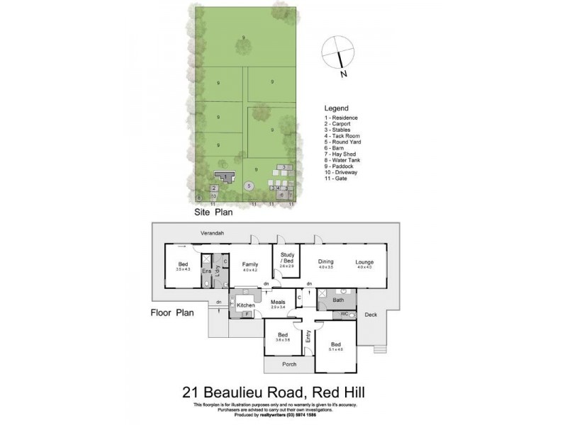 21 Beaulieu Road, Red Hill VIC 3937 Floorplan