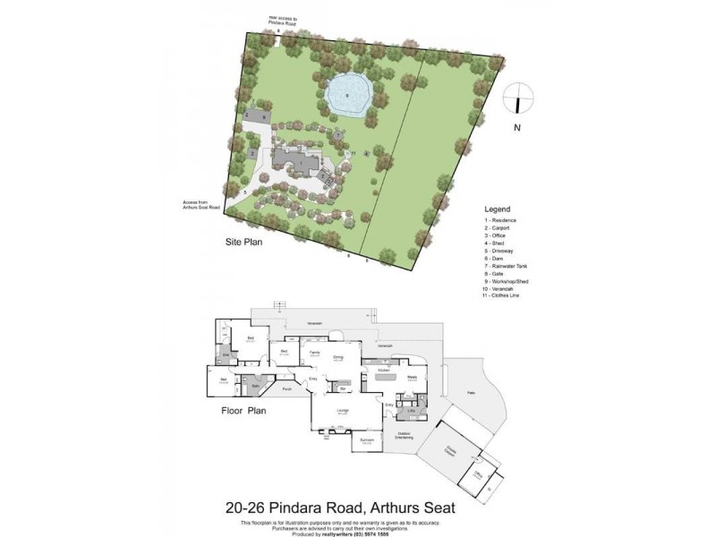 20 Pindara Rd Cnr Arthurs Seat – McLear Rds, Arthurs Seat VIC 3936 Floorplan