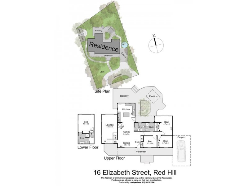 16 Elizabeth Street, Red Hill VIC 3937 Floorplan