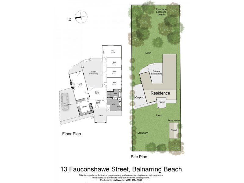 13 Fauconshawe St, Balnarring Beach VIC 3926 Floorplan