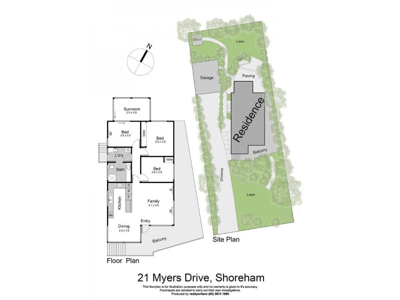 21 Myers Drive, Shoreham VIC 3916 Floorplan