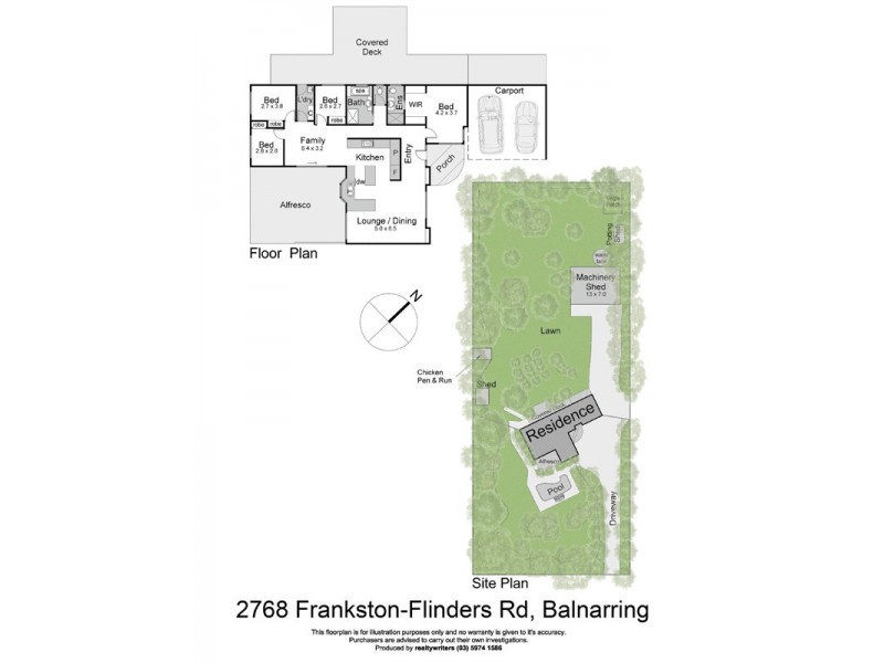 2768 Frankston Flinders Road, Balnarring VIC 3926 Floorplan