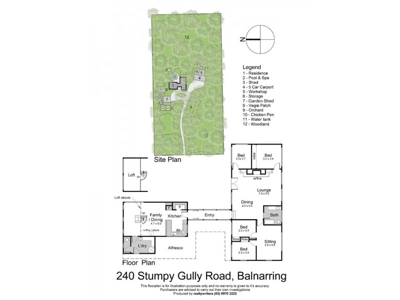 240 Stumpy Gully Road, Balnarring VIC 3926 Floorplan