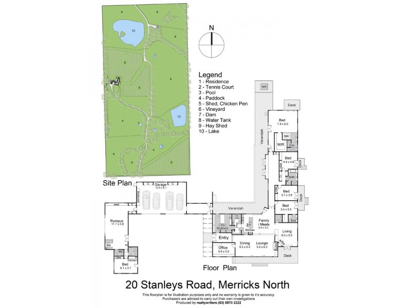 20 Stanleys Road, Merricks North VIC 3926 Floorplan