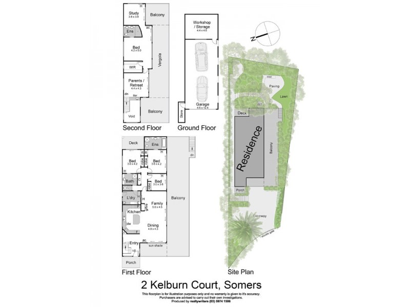 2 Kelburn Court, Somers VIC 3927 Floorplan