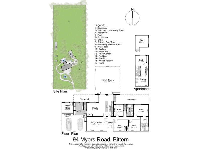 94 Myers Road, Bittern VIC 3918 Floorplan