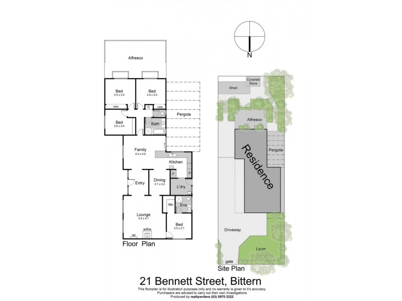21 Bennett Street, Bittern VIC 3918 Floorplan