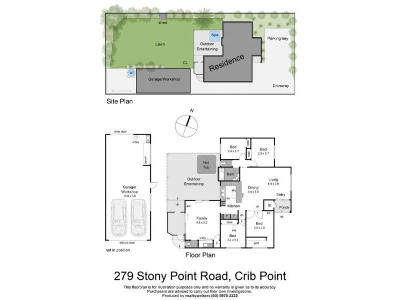 279 Stony  Point Road, Crib Point VIC 3919 Floorplan