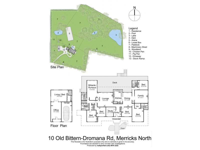 10 Old Bittern Dromana Rd, Merricks North VIC 3926 Floorplan