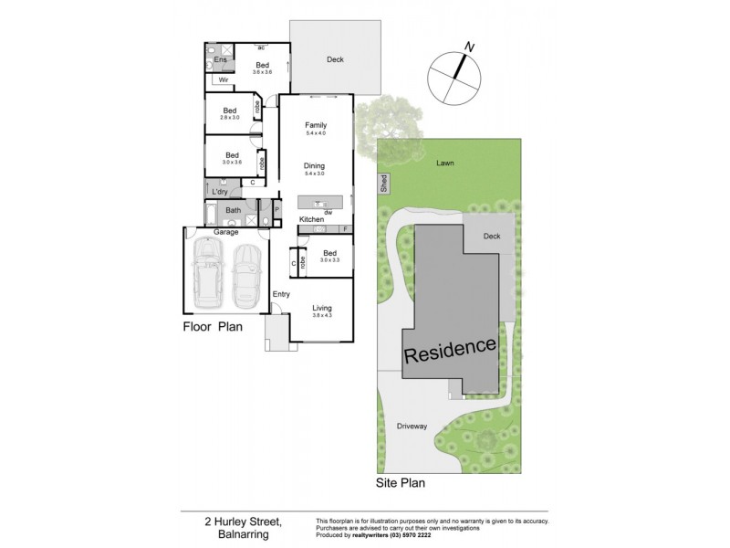 2 Hurley Street, Balnarring VIC 3926 Floorplan