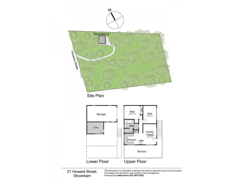 21 Howard Street, Shoreham VIC 3916 Floorplan