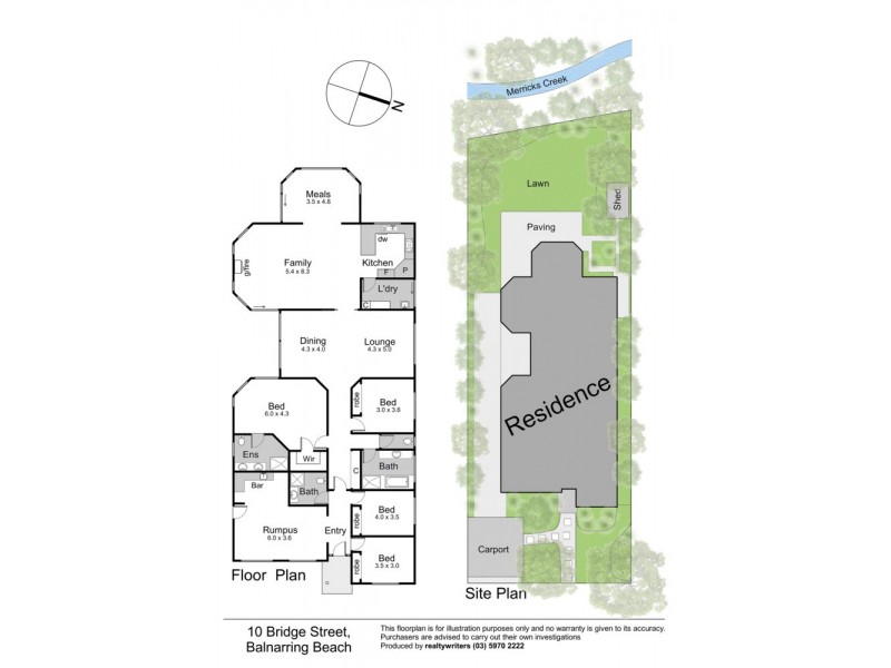 10 Bridge St, Balnarring Beach VIC 3926 Floorplan