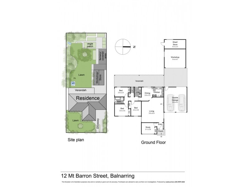 12 Mount Barron Street, Balnarring VIC 3926 Floorplan