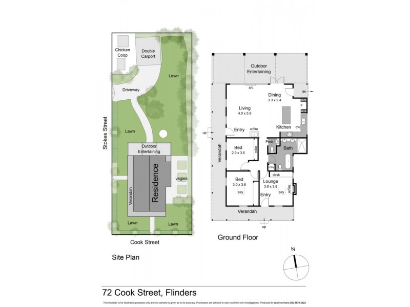 72 Cook Street, Flinders VIC 3929 Floorplan