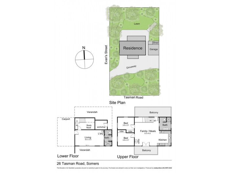 26 Tasman Road, Somers VIC 3927 Floorplan
