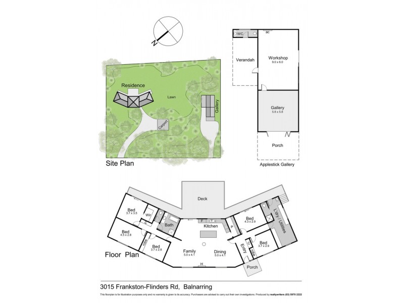3015 Frankston Flinders Rd, Balnarring VIC 3926 Floorplan