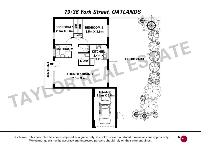 19/36 York Street, Oatlands NSW 2117 Floorplan