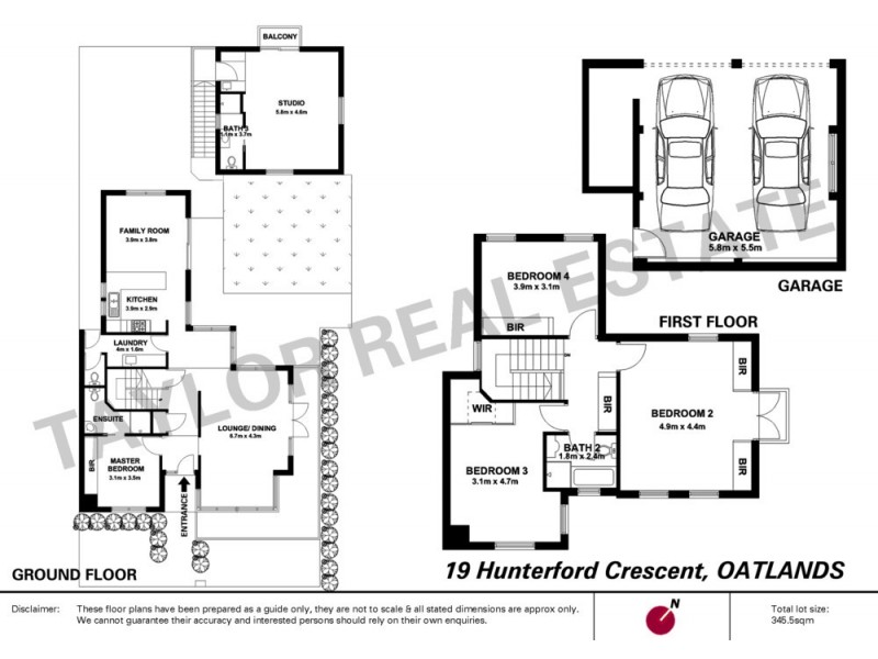 19 Hunterford Crescent, Oatlands NSW 2117 Floorplan