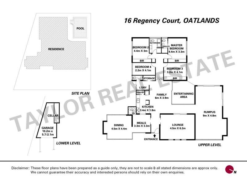 16 Regency Court, Oatlands NSW 2117 Floorplan