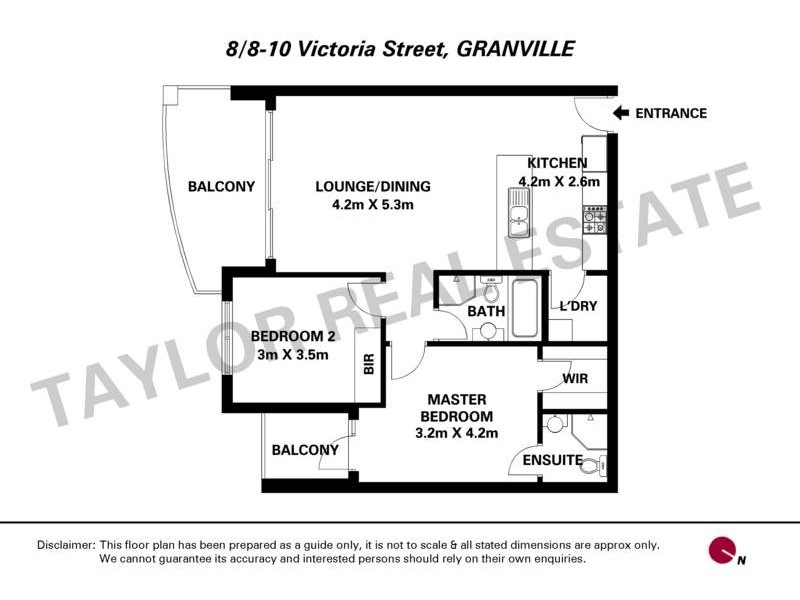 8/8-10 Victoria Street, Granville NSW 2142 Floorplan