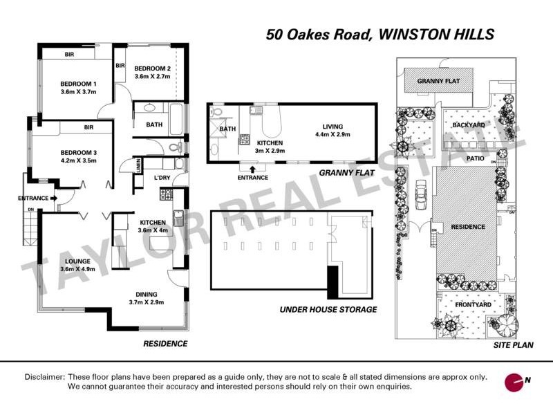 50 Oakes Road, Winston Hills NSW 2153 Floorplan