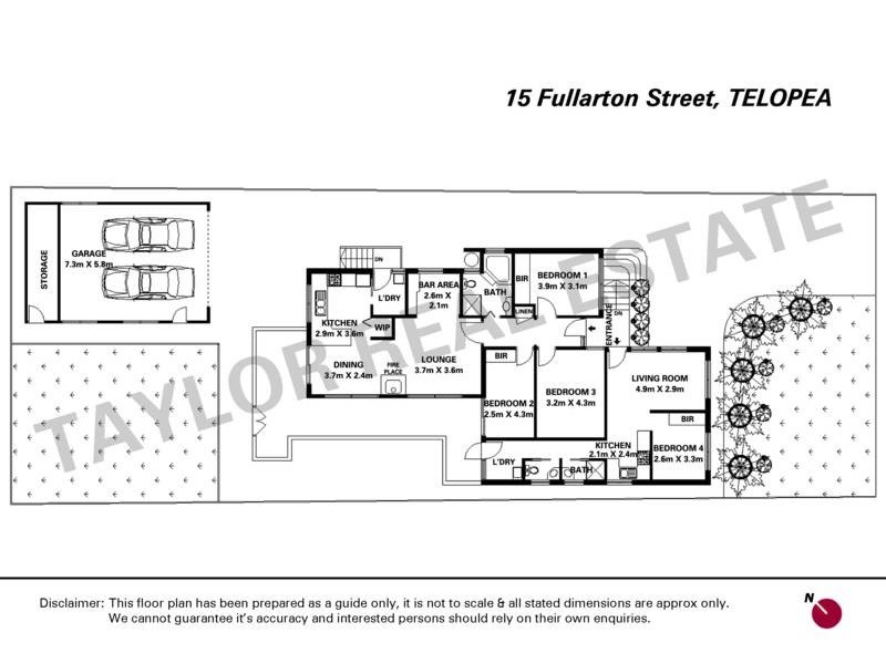 15  Fullarton Street, Telopea NSW 2117 Floorplan