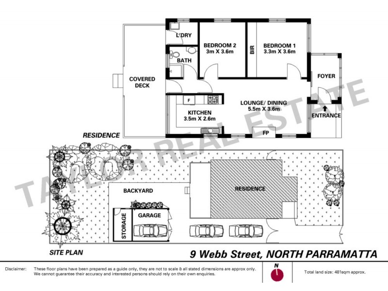 9 Webb Street, North Parramatta NSW 2151 Floorplan