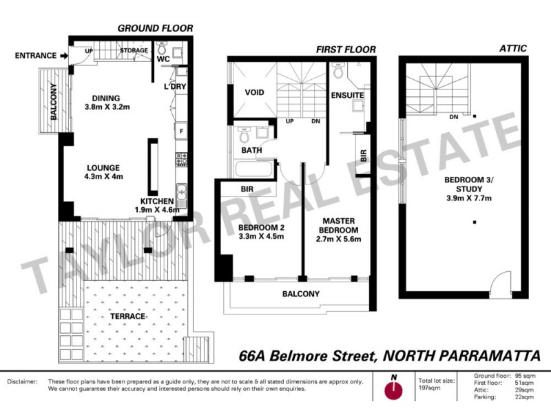 66A Belmore Street, North Parramatta NSW 2151 Floorplan