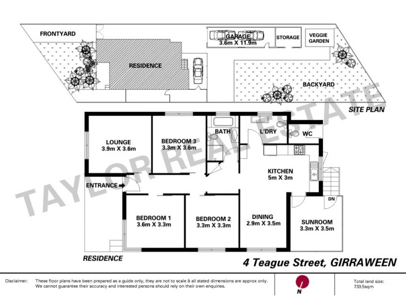 4 Teague Street, Girraween NSW 2145 Floorplan