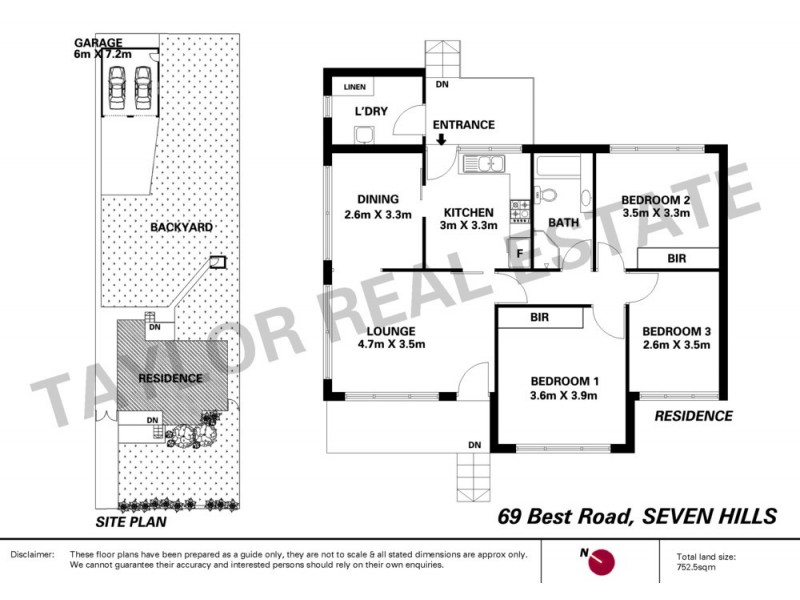 69 Best Road, Seven Hills NSW 2147 Floorplan