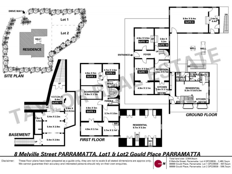 8 Melville Street, Parramatta NSW 2150 Floorplan