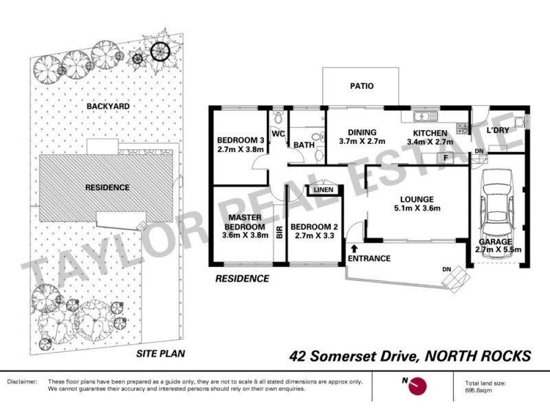 42 Somerset Drive, North Rocks NSW 2151 Floorplan
