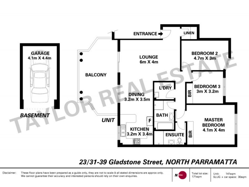 23/31-39 Gladstone Street, North Parramatta NSW 2151 Floorplan
