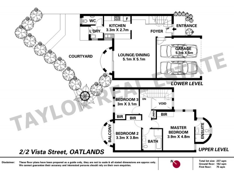 2/2 Vista Street, Oatlands NSW 2117 Floorplan