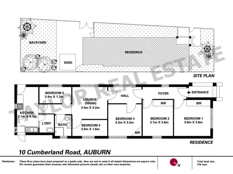 10 Cumberland Road, Auburn NSW 2144 Floorplan
