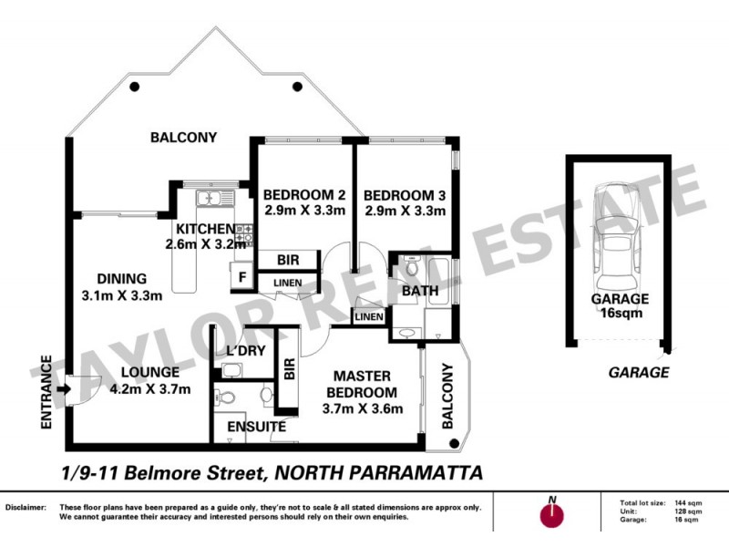 1/9-11 Belmore Street, North Parramatta NSW 2151 Floorplan
