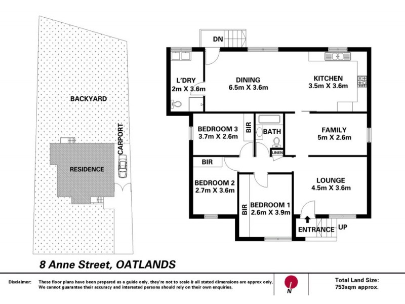 8 Anne Street, Oatlands NSW 2117 Floorplan
