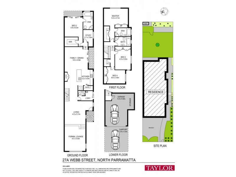 27A Webb Street, North Parramatta NSW 2151 Floorplan