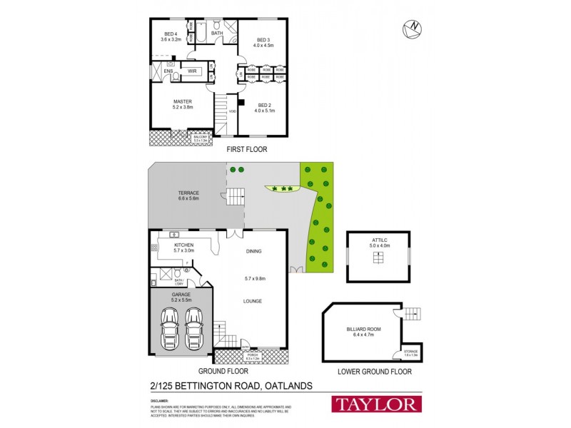 2/125-127 Bettington Road, Oatlands NSW 2117 Floorplan