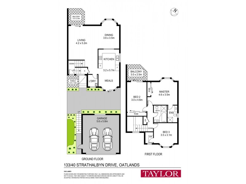 133/40 Strathalbyn Drive, Oatlands NSW 2117 Floorplan