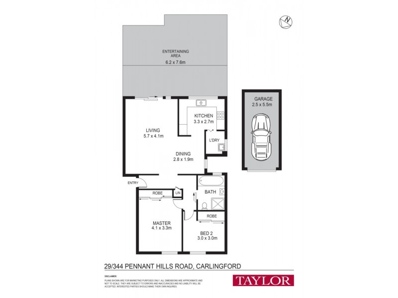 29/344 Pennant Hills Road, Carlingford NSW 2118 Floorplan